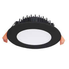3A-Lighting LED Downlights Black Recessed LED Downlight W108mm Lights-For-You DL1262/BK/TC