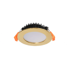 3A-Lighting LED Downlights Recessed LED Downlight W108mm Gold Lights-For-You DL1262/GD/TC