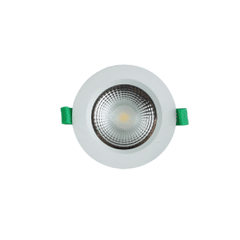 3A-Lighting LED Downlights White Recessed LED Downlight W110mm White Lights-For-You DL1755/WH/WW