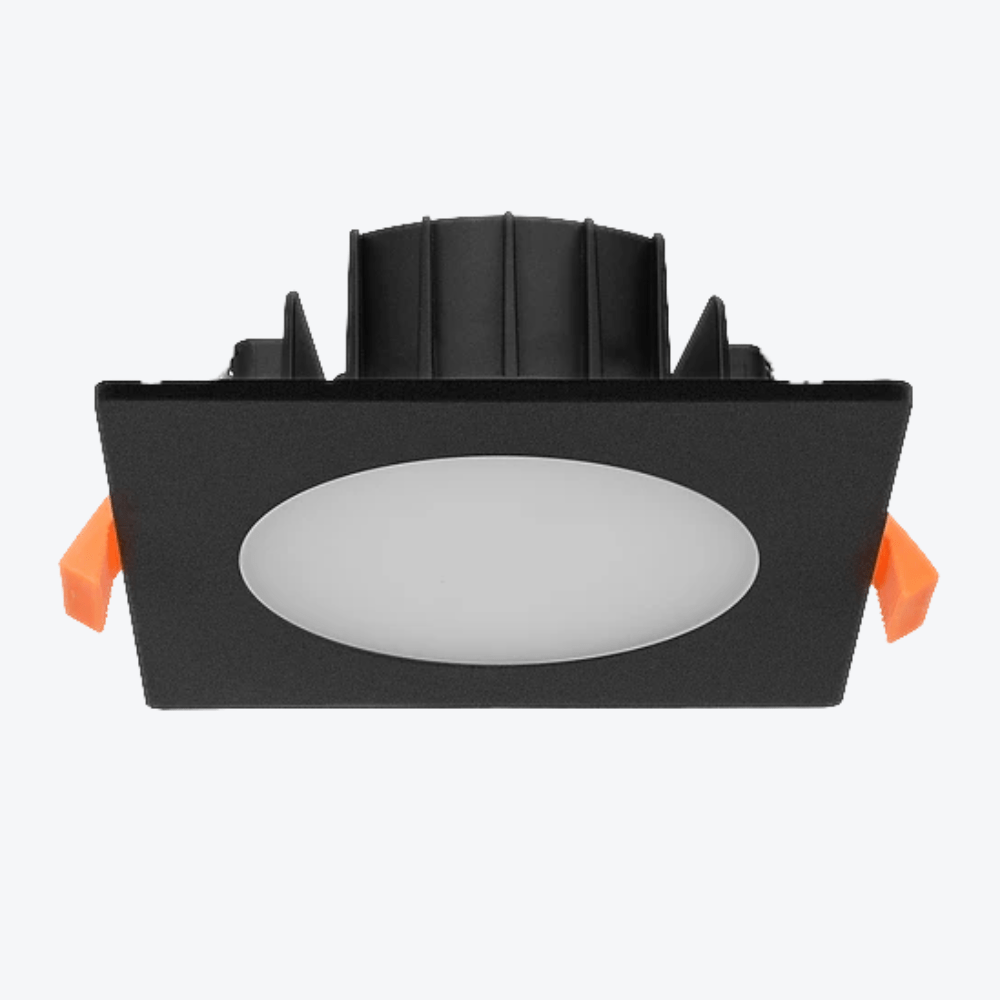 3A-Lighting LED Downlights Square Recessed LED Downlight W110mm Lights-For-You DL1365/BK/TC