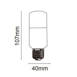 3A-Lighting LED Globes T40 LED Globe White BC 9W 240V 3000K Lights-For-You 0024-LED/T40/9W/B22/3000K