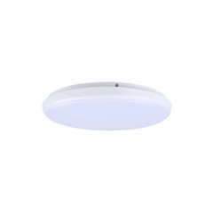 3A-Lighting LED Oyster Light Round LED Oyster Light 15W White Aluminium 3CCT Lights-For-You 0024-AC9001/15W/TC