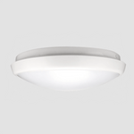 3A-Lighting LED Oyster Light Round LED Oyster Light 15W White Aluminium Lights-For-You 0024-AC1020/15W/WH/TC