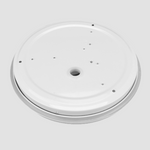 3A-Lighting LED Oyster Light Round LED Oyster Light 15W White Aluminium Lights-For-You 0024-AC1020/15W/WH/TC