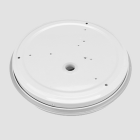 3A-Lighting LED Oyster Light Round LED Oyster Light 15W White Aluminium Lights-For-You 0024-AC1020/15W/WH/TC