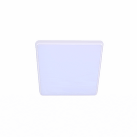 3A-Lighting LED Oyster Light Square LED Oyster Light 30W White Aluminium 3CCT Lights-For-You 0024-AC9002/PRE/30W/TC