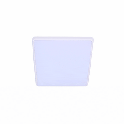 3A-Lighting LED Oyster Light Square LED Oyster Light 30W White Aluminium 3CCT Lights-For-You 0024-AC9002/PRE/30W/TC