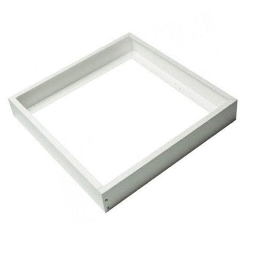 3A-Lighting LED Panel Frame Surface Panel Frame 600mm x 600mm White Steel Lights-For-You 0024-FRAME-PANEL SUR-MOUNT 600*600