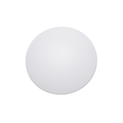 3A-Lighting Oyster Lights Round LED Oyster Light W380mm 30W White Aluminium Lights-For-You 0024-AC1011-LED-30W