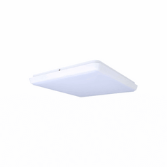 3A-Lighting Oyster Lights Square LED Oyster Light 18W White Aluminium Lights-For-You 0024-AC9002/PRE/18W/TC