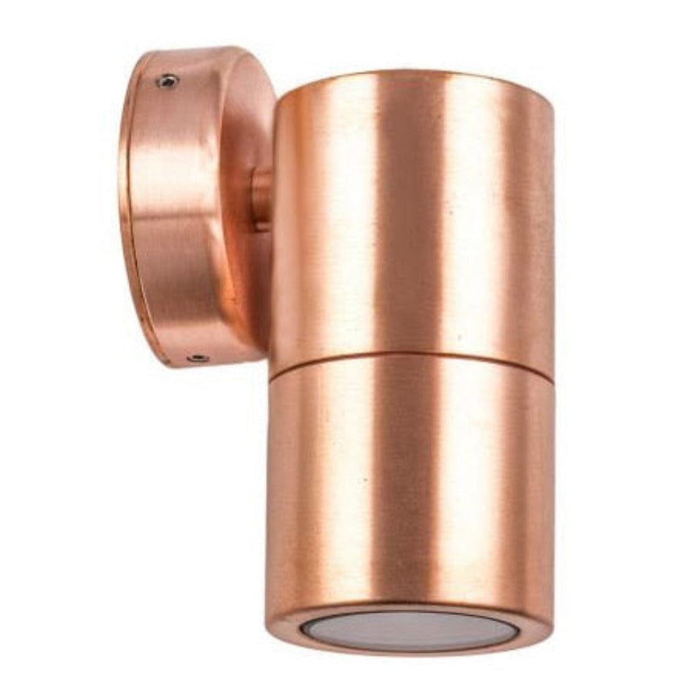3A-Lighting Spot Lights Copper Exterior Spotlight Round Fixed H125mm Black Aluminium - 2121B Lights-For-You 0024-2114