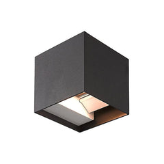 3A-Lighting Wall Lights Square Up / Down Wall Light W100mm Lights-For-You ST259/BK/TC