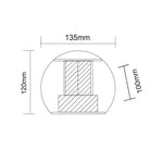 3A-Lighting Wall Lights Up / Down Wall Lights W135mm Lights-For-You