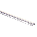 42mm x 42mm Corner Gyprock Aluminium Profile in Silver Havit Commercial - HCP-4914242
