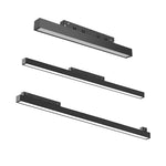 48v DC Linear LED Track Light CCT 7w, 14w, 20w in Black Havit Commercial - HCP-1029204-6