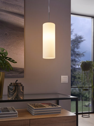 Troy 3 Satin Nickel Pendant Light (1Lt or 3Lt) in the room