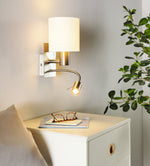 Pasteri Indoor LED Wall Light 40w & 3.5w in the room