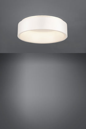 Marghera LED Ceiling Light 25w Black, White in the room