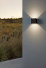 Calpino Outdoor Up/Down LED Wall Light 7w in the room