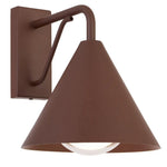 Ashford Exterior Wall Light — Corten