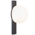 Bernay Exterior LED Wall Light — Black