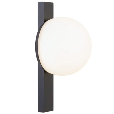 Bernay Exterior LED Wall Light — Black