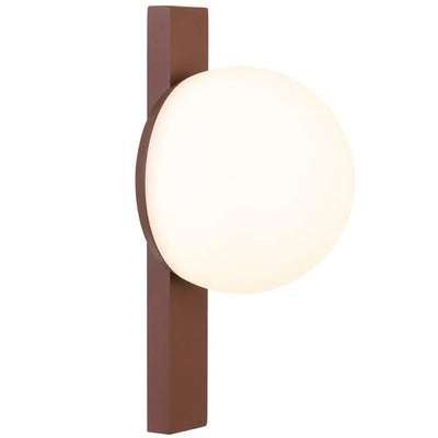 Bernay Exterior LED Wall Light — Corten