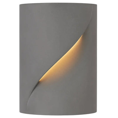 Calro Gypsum Indoor Wall Light — Grey