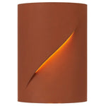 Calro Gypsum Indoor Wall Light — Terracotta