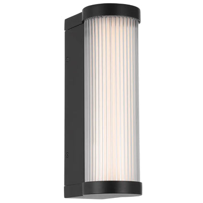 Gevet 30Cm Exterior Wall Light — Black