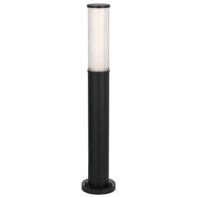 Gevet 80Cm Exterior LED Bollard Light — Black
