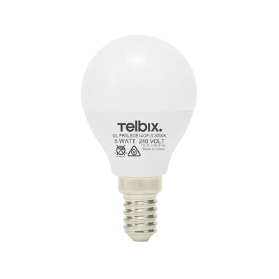 E14 G45 5W LED Fancy Round Globe Opal Non-Dimmable