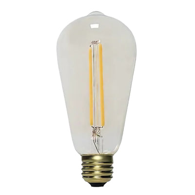 E27 St64 2W LED Pilot Filament Globe Non-Dimmable