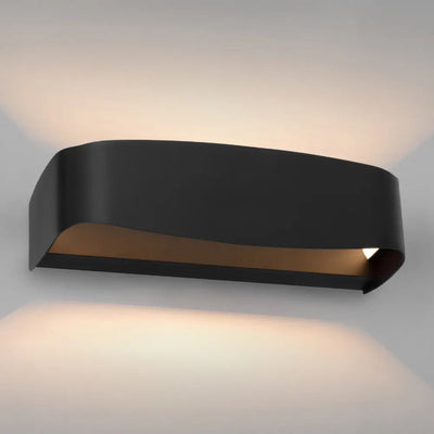 Keylor Small LED Wall Light — Black