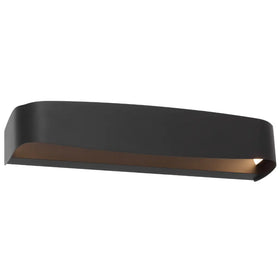 Keylor Large LED Wall Light — Black