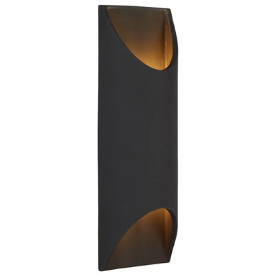 Mazal Gypsum Indoor Wall Light — Black