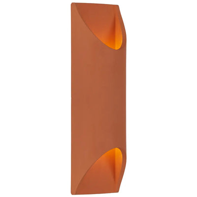 Mazal Gypsum Indoor Wall Light — Terracotta