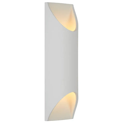 Mazal Gypsum Indoor Wall Light — White