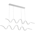 Oselia Linear Pendant Light — White