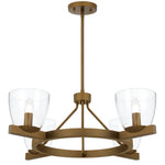 Radam 4 Pendant Light — Vintage Brass