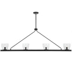 Radam 4 Light Bar Pendant Light — Black