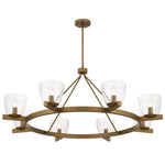Radam 8 Pendant Light — Vintage Brass