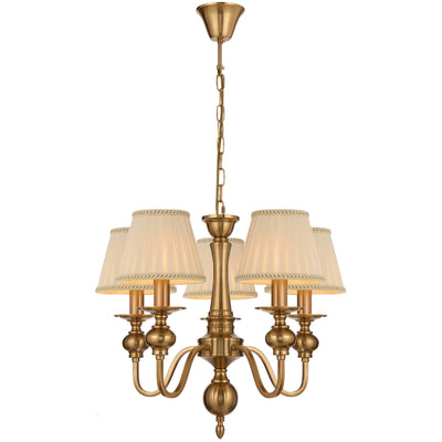 Siedel 5 Pendant Light — With Shade