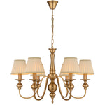 Siedel 6 Pendant Light — With Shade