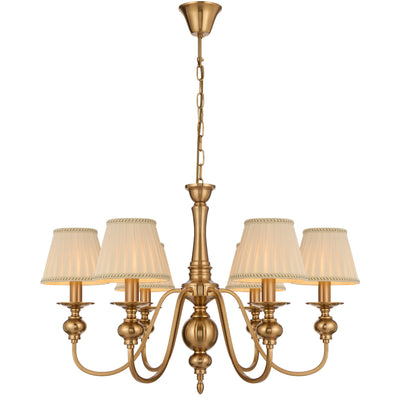 Siedel 6 Pendant Light — With Shade