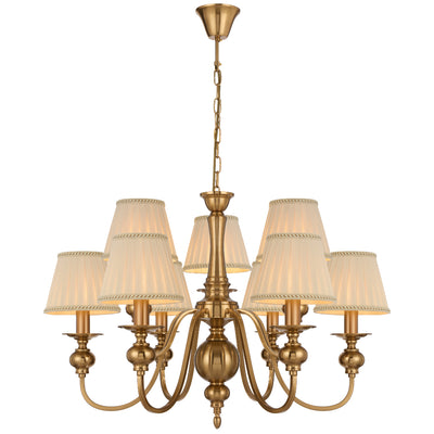 Siedel 9 Pendant Light — With Shade