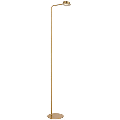 Tarell LED Floor Lamp — Antique Gold
