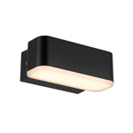 Ziron 10Cm Exterior Wall Light Small — Black