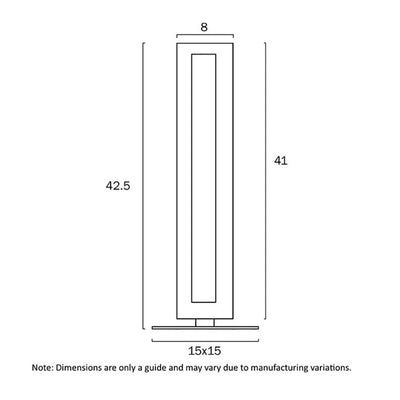 Serano LED Table Lamp 9w 3000k