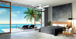 48" Bondi AC Ceiling Fan in the room